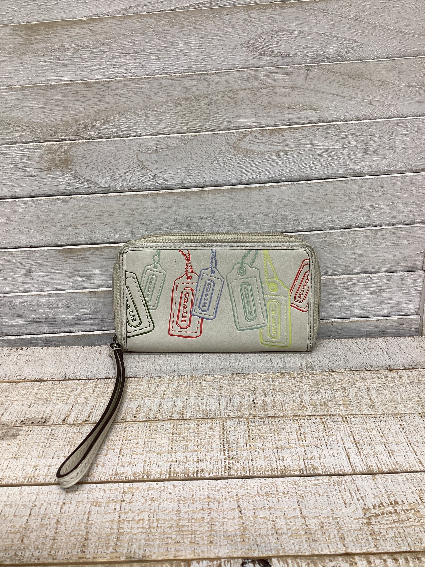 Wristlet Designer By Coach, Size: Small