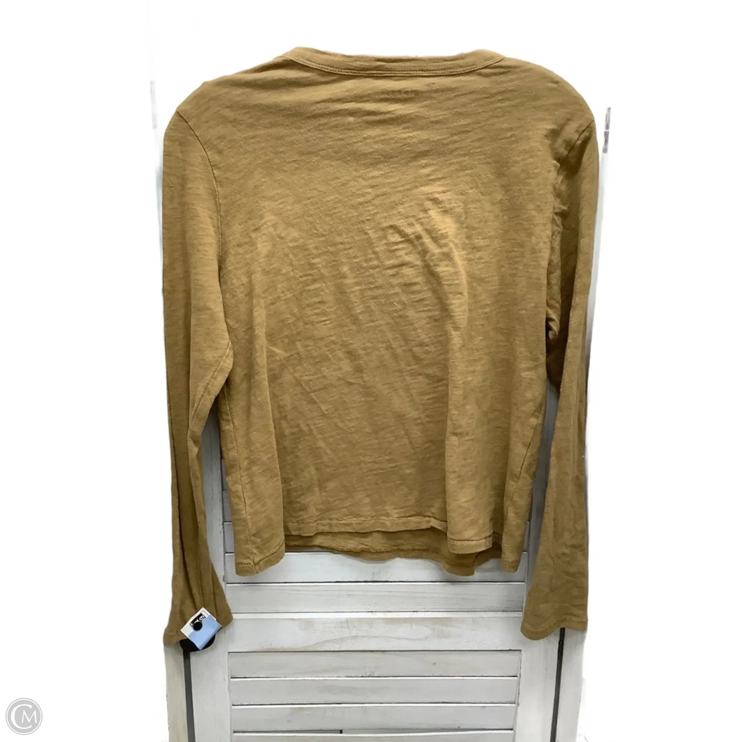 Top Long Sleeve By Old Navy In Brown, Size: S