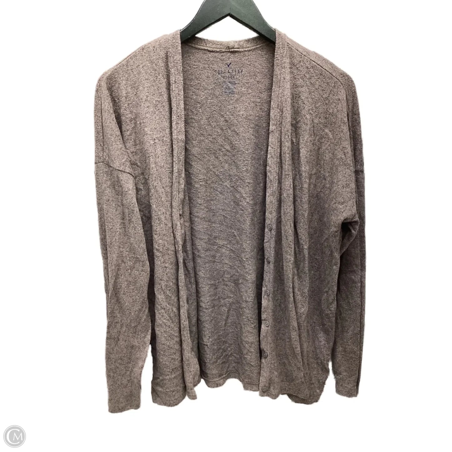 Cardigan By American Eagle In Brown, Size: L