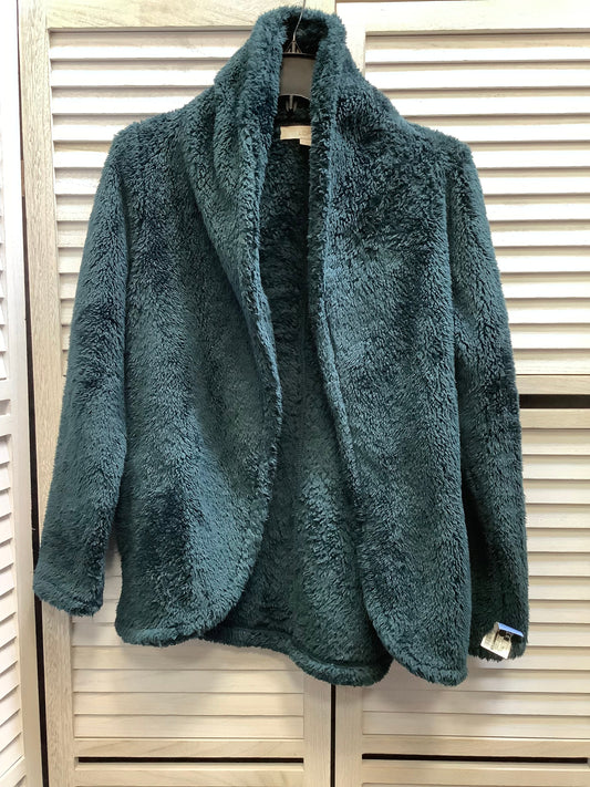 Jacket Other By Loft In Turquoise, Size: Xs