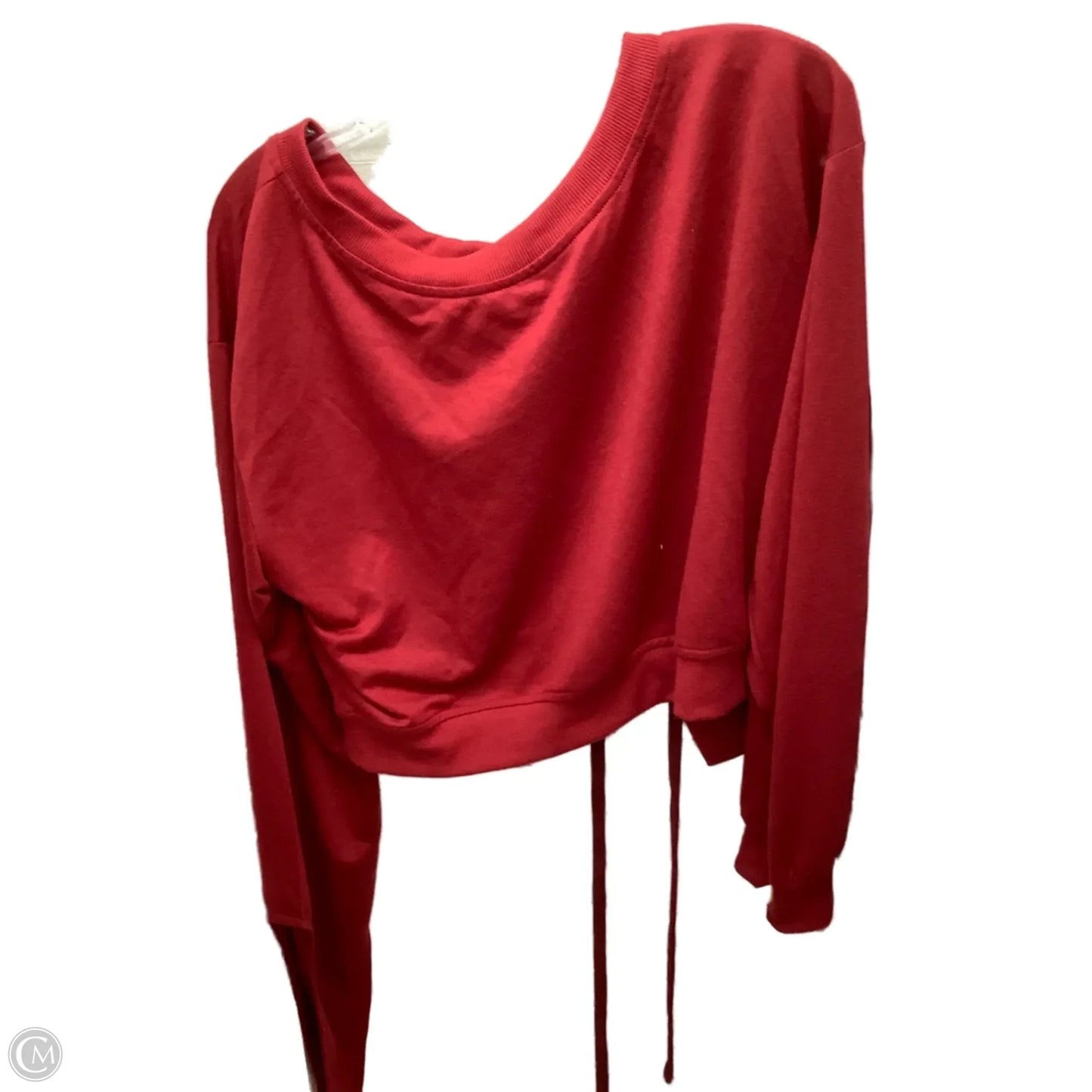 Top Long Sleeve Basic By Clothes Mentor In Red, Size: 2x