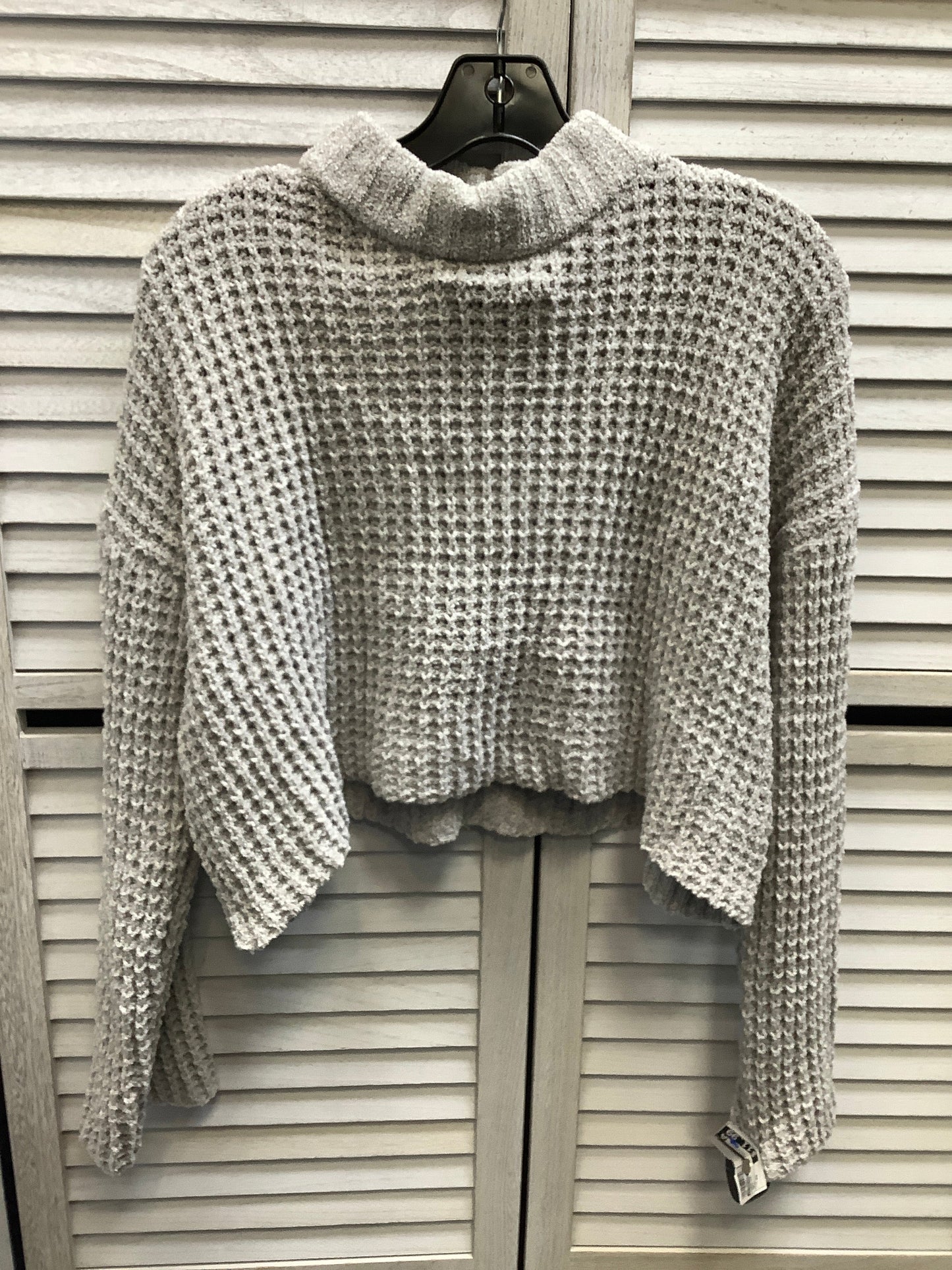 Sweater By Forever 21 In Grey, Size: Xs