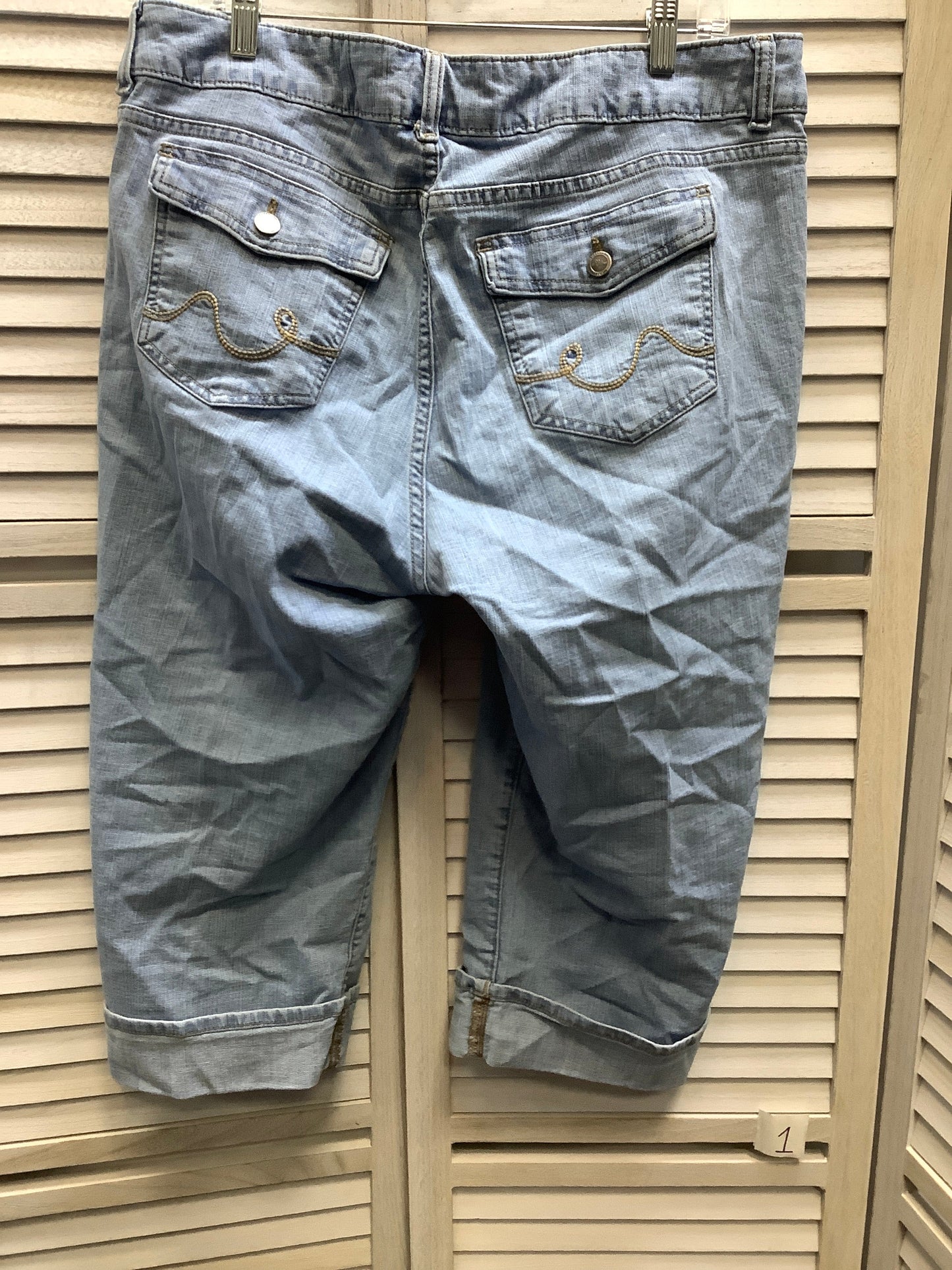 Denim Capris Lee, Size 18