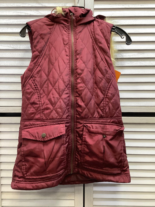 Vest Puffer & Quilted By Altard State In Red, Size: Xs