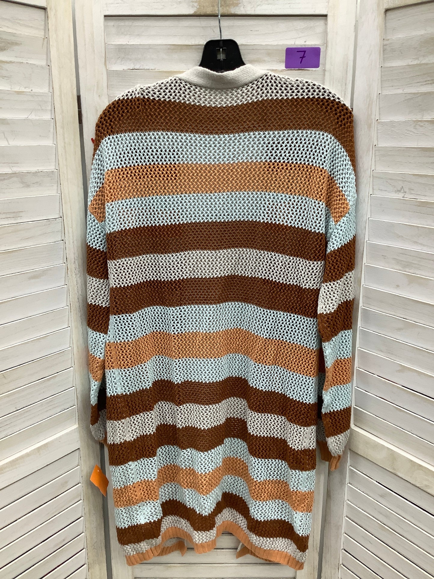 Multi-colored Cardigan Clothes Mentor, Size S