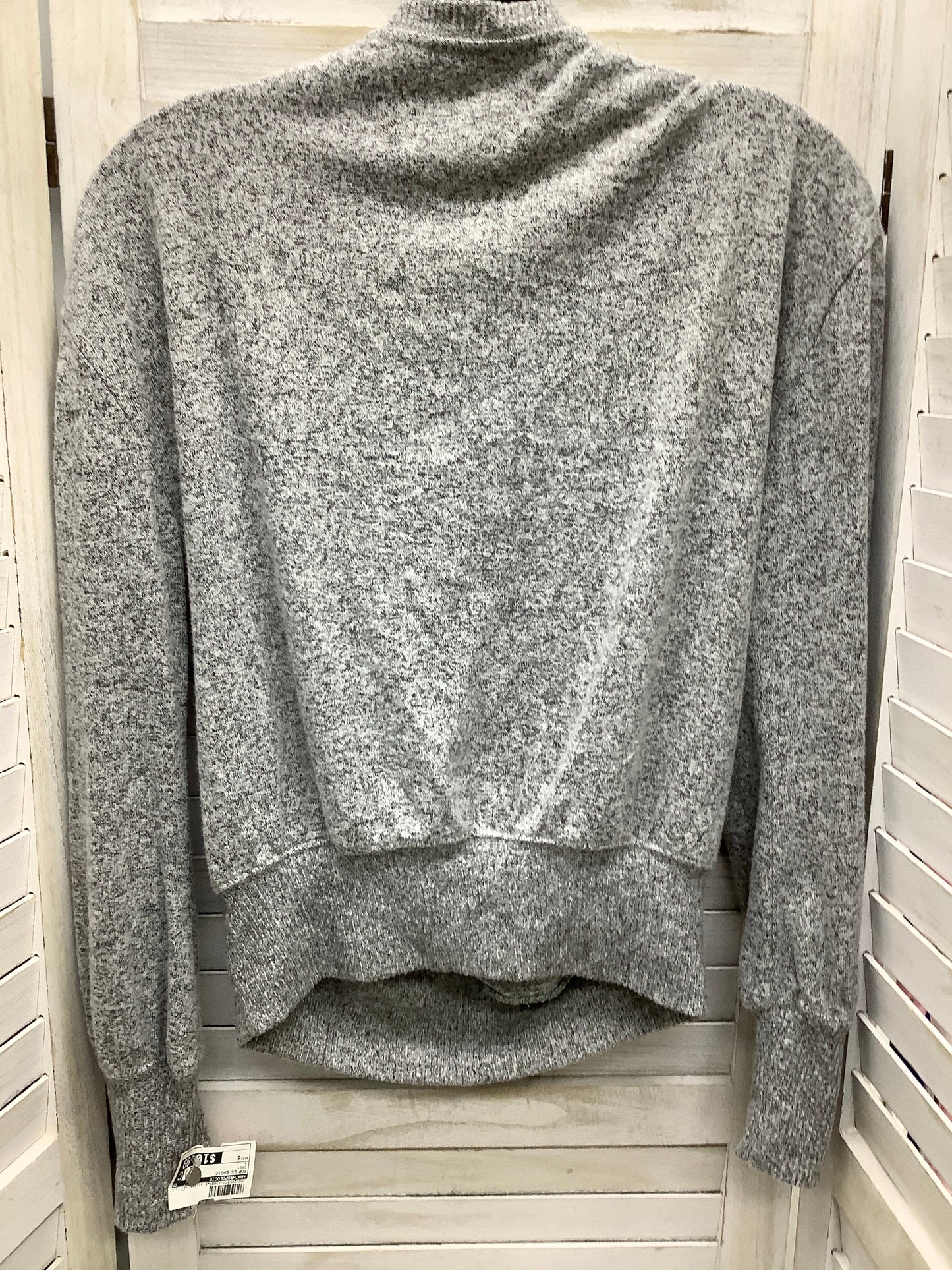 Grey Top Long Sleeve Basic Anthropologie, Size S