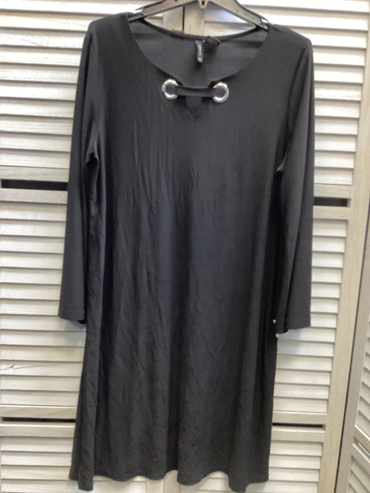 Dress Casual Midi By New Directions In Black, Size: L