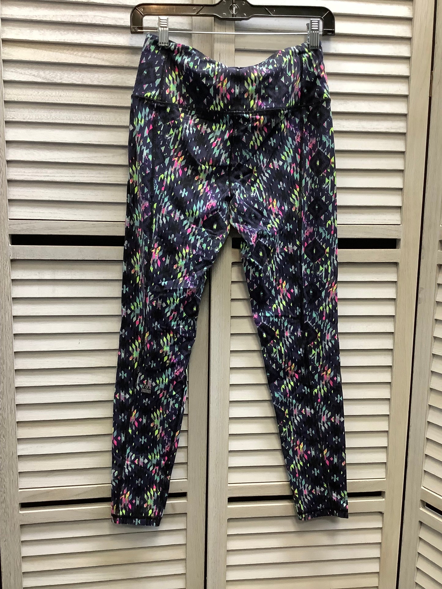 Athletic Leggings By Victorias Secret In Multi-colored, Size: S