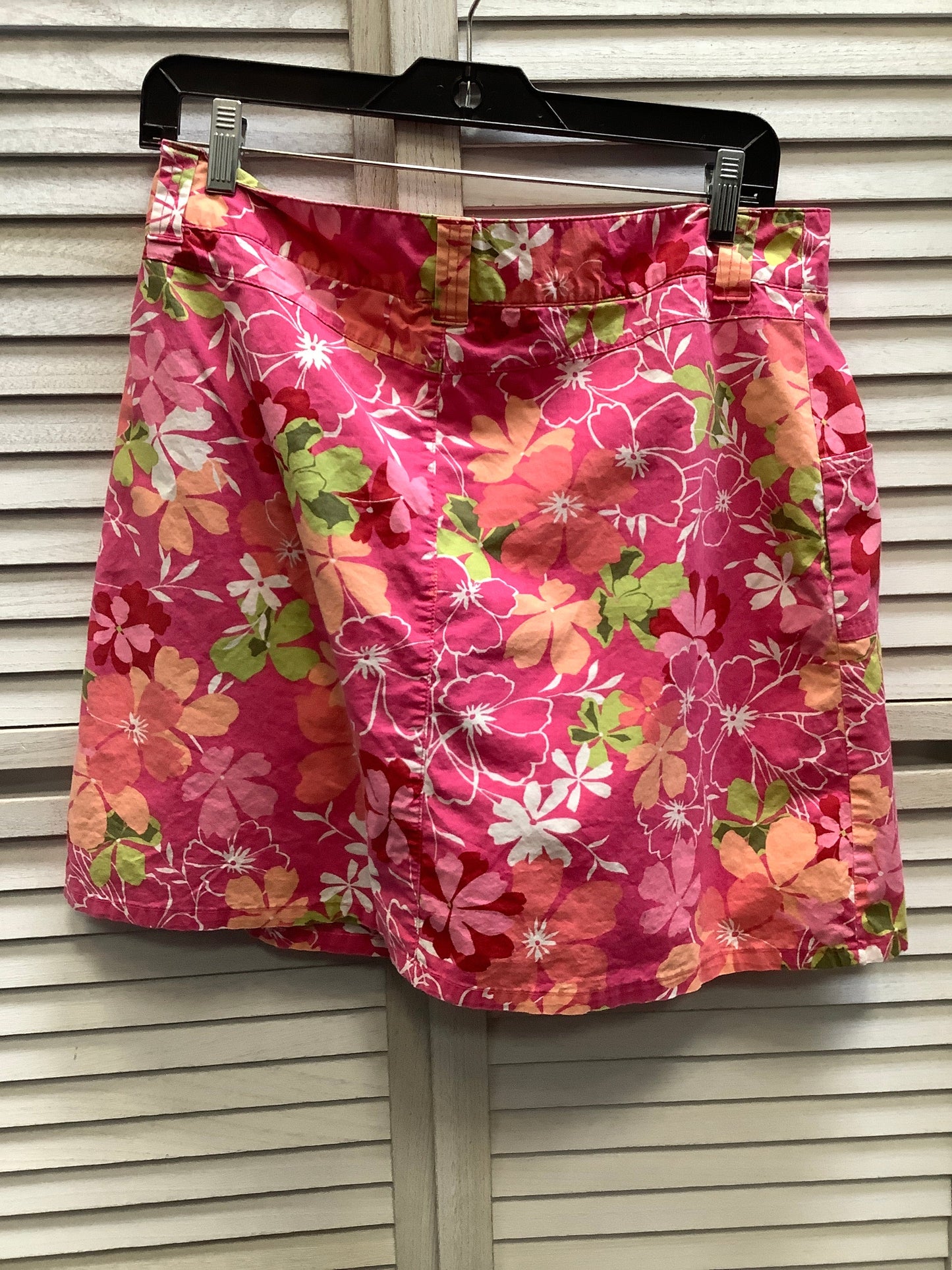 Floral Skort White Stag, Size M