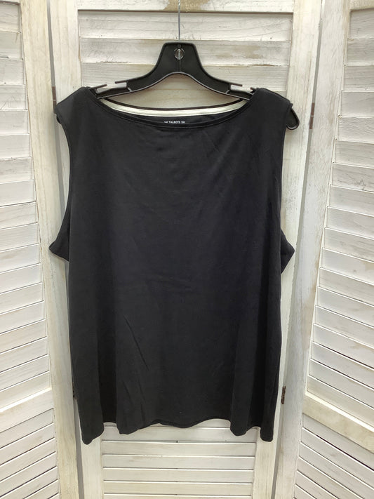 Top Sleeveless Basic By Talbots  Size: 2x