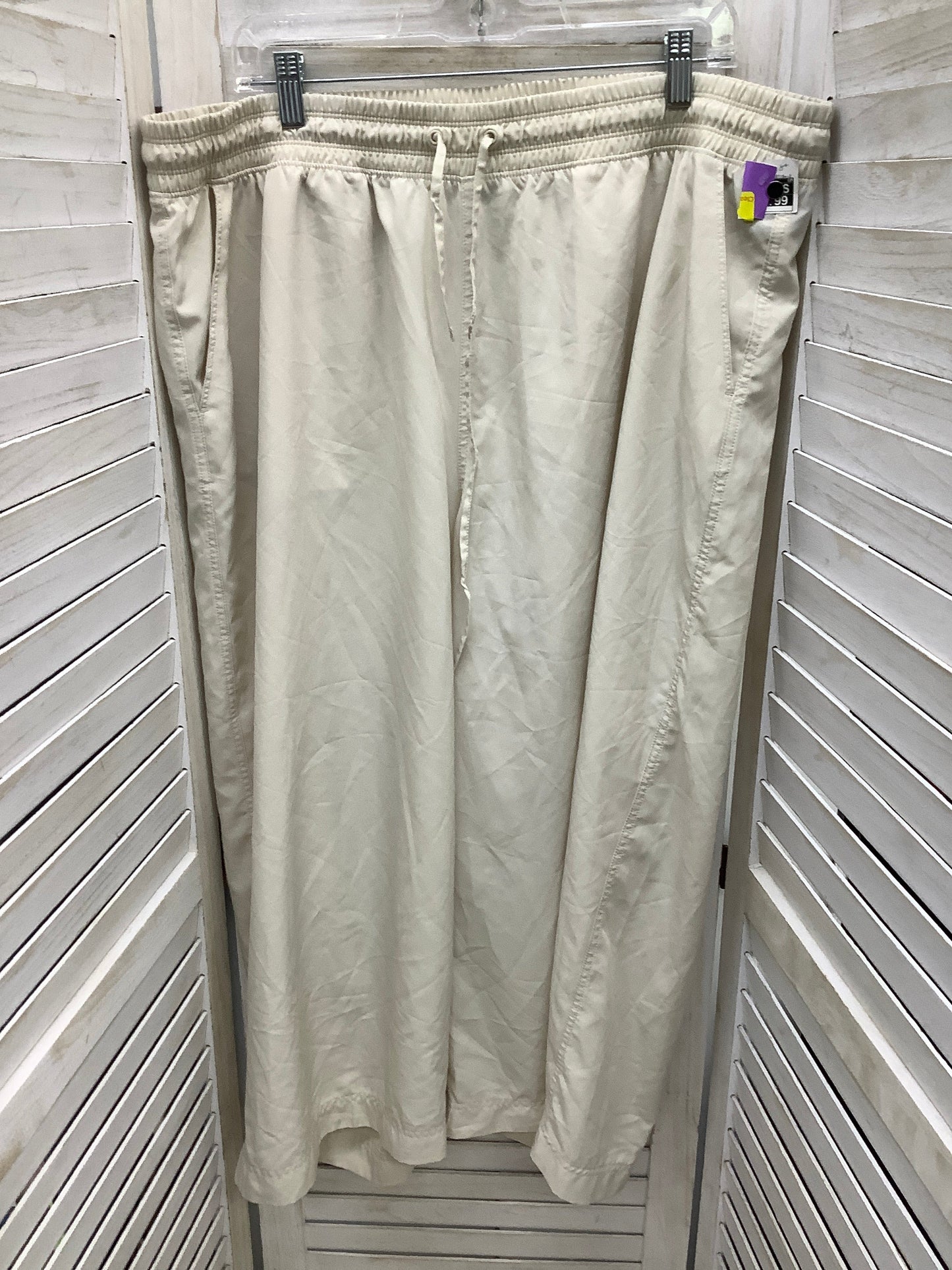 Pants Lounge By Old Navy In Cream, Size: 2x