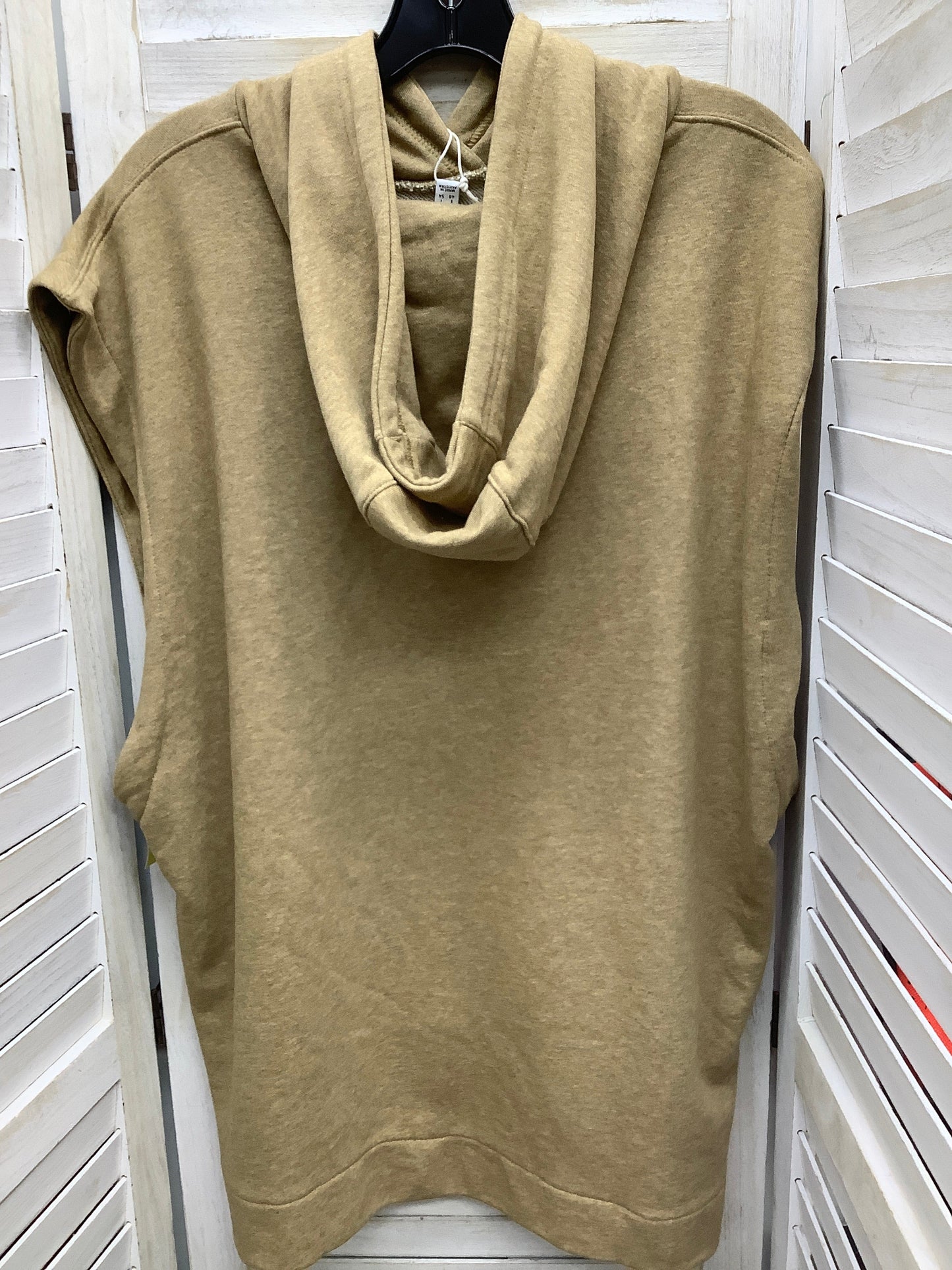 Sweatshirt Hoodie By Adidas In Sand, Size: Xl