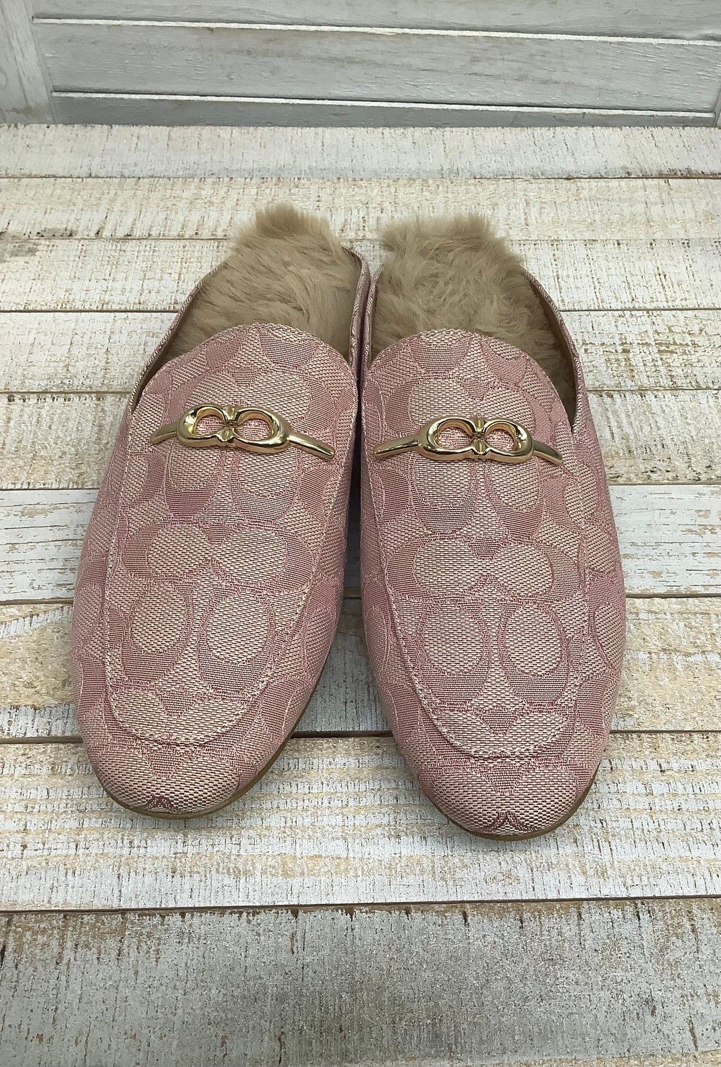 Pink Shoes Designer Coach, Size 7