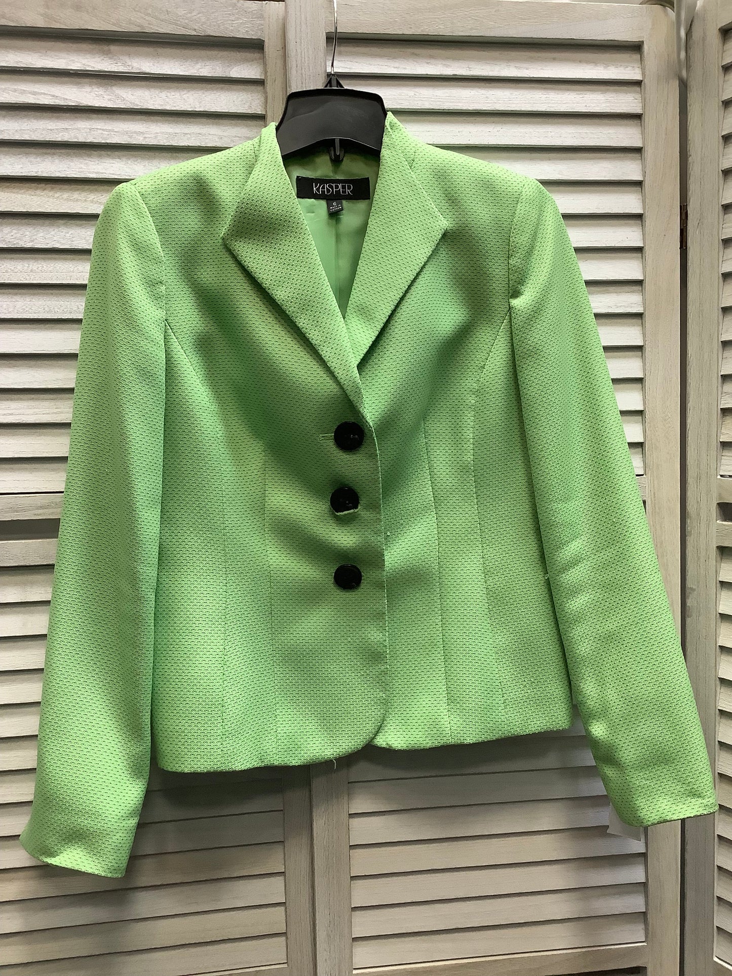 Green Blazer Kasper, Size 6