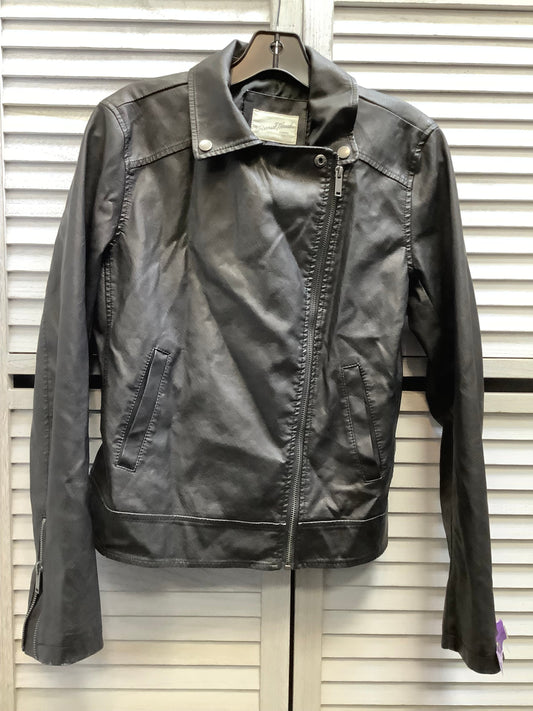 Jacket Moto By Universal Thread In Black, Size: S