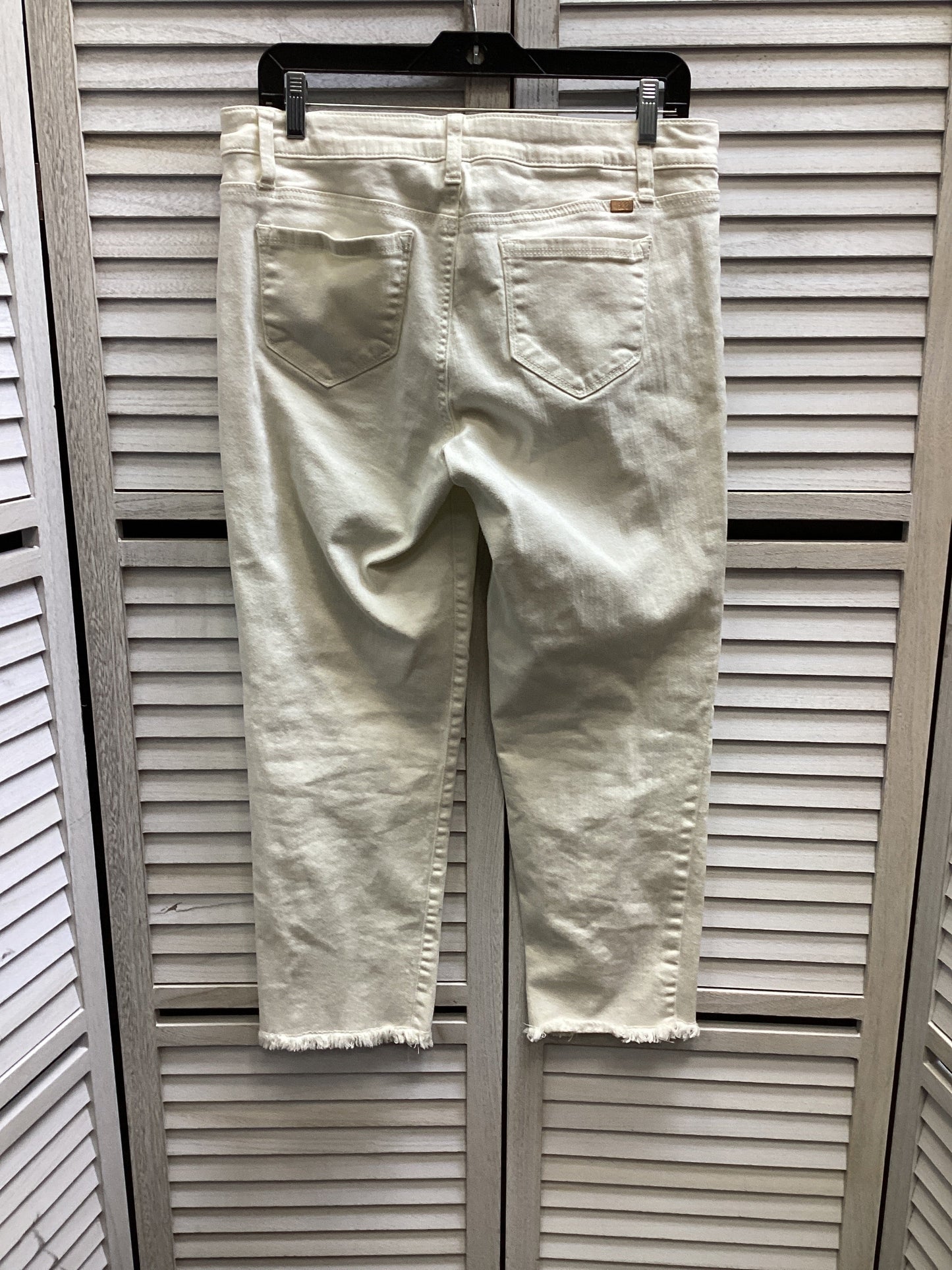 Jeans Straight By 1822 Denim In White Denim, Size: 10