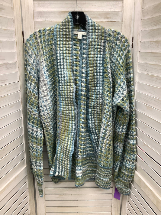 Blue & Green Cardigan Cato, Size M