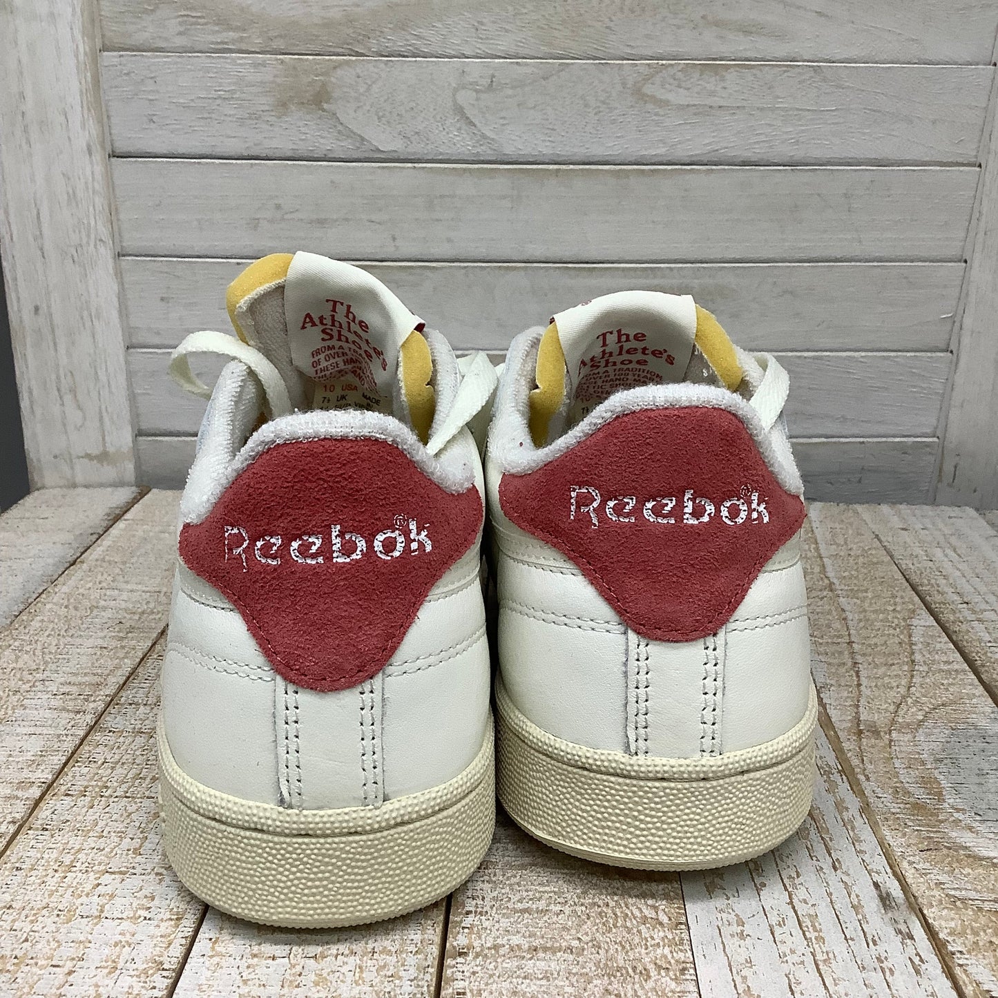 White Shoes Sneakers Reebok, Size 10