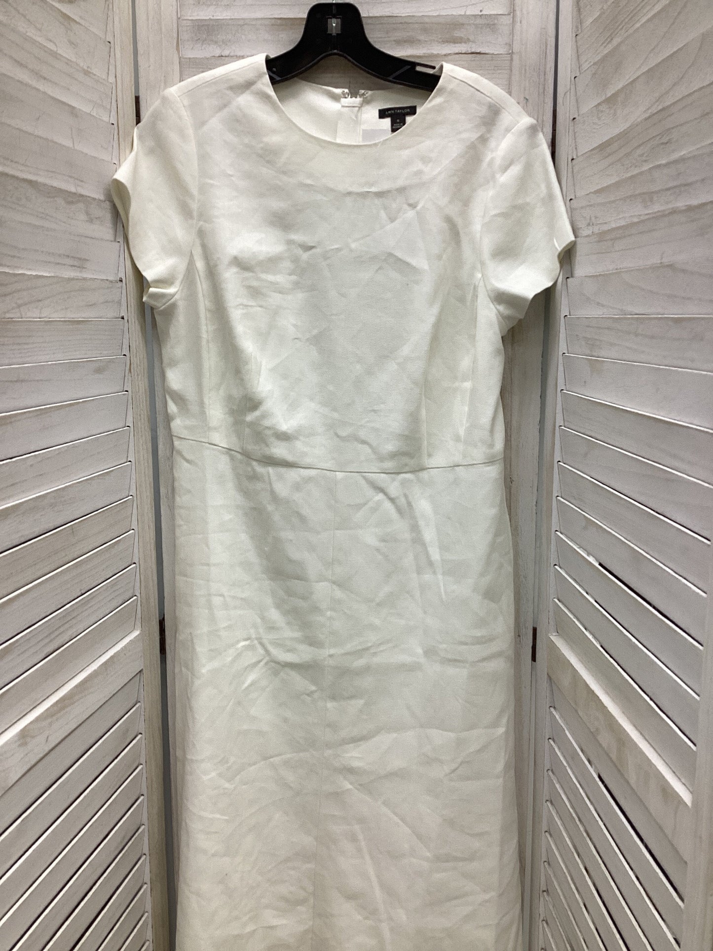 Dress Casual Midi By Ann Taylor  Size: 10