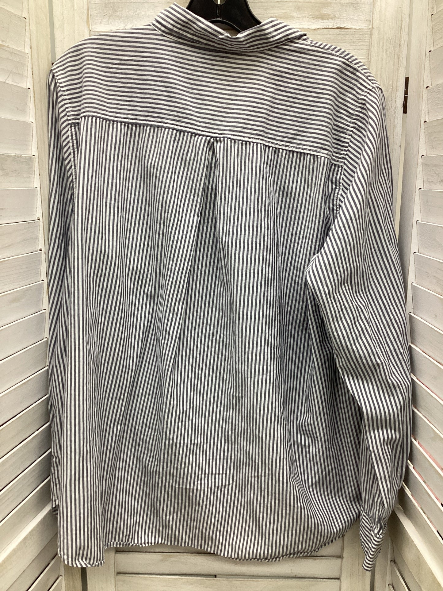 Striped Pattern Top Long Sleeve Old Navy, Size Xl