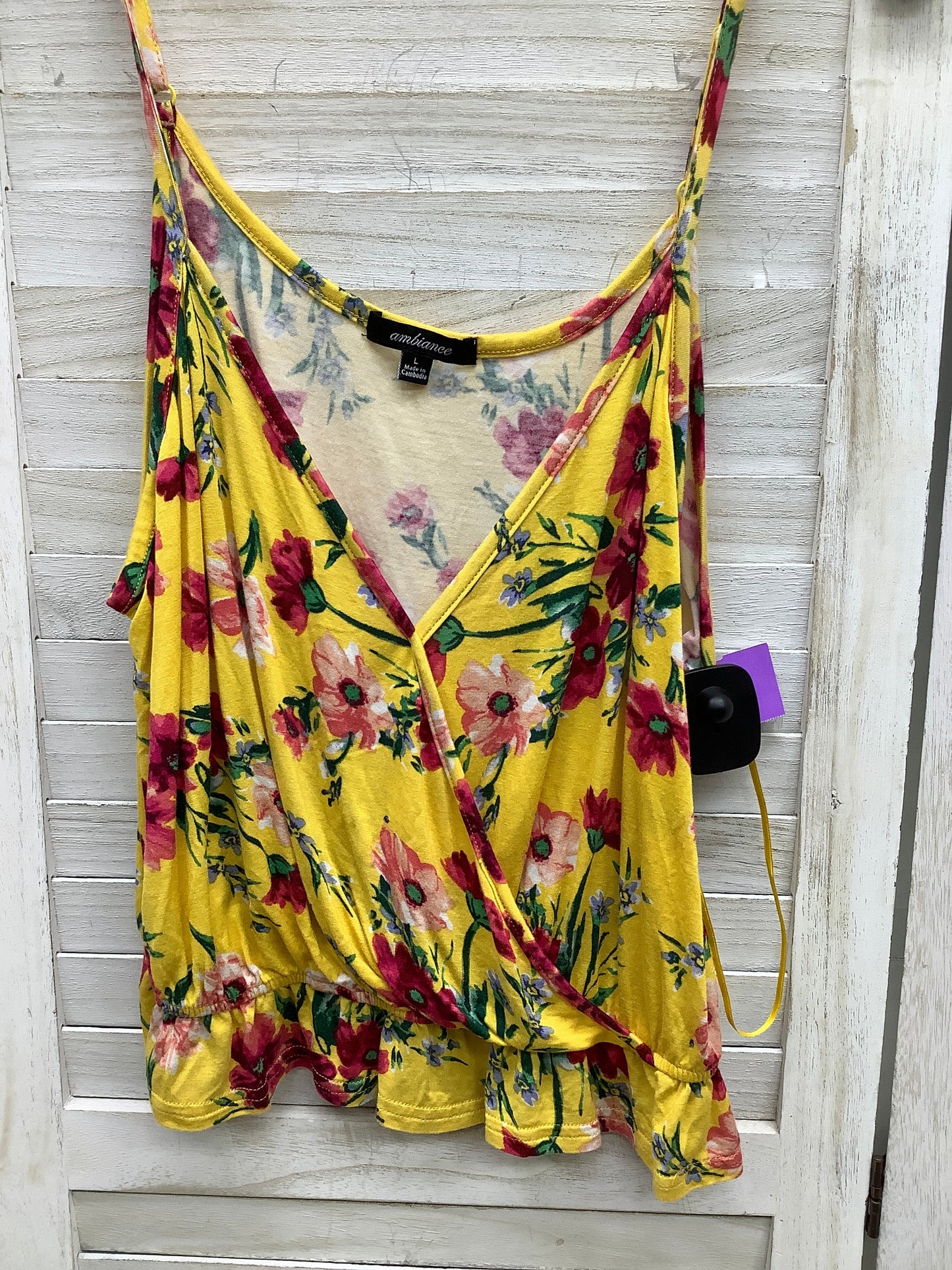 Tank Top By Ambiance Apparel  Size: L