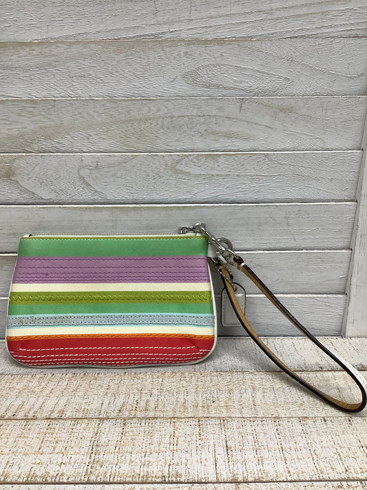 Wristlet Designer Coach, Size Small