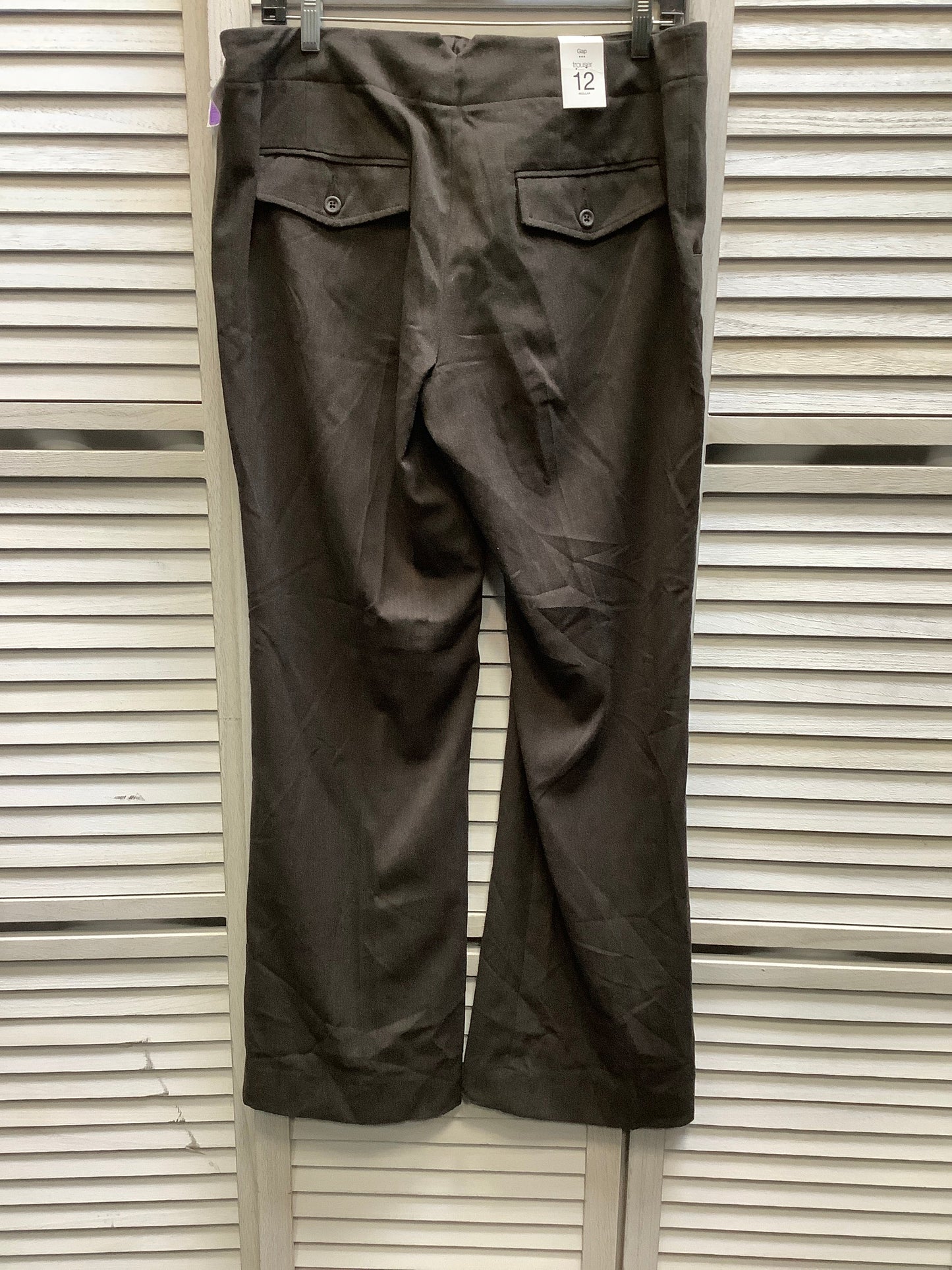 Brown Pants Dress Gap, Size 12