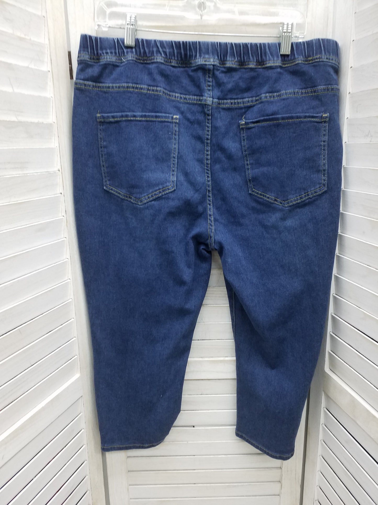 Blue Denim Jeans Jeggings Shein, Size 2x