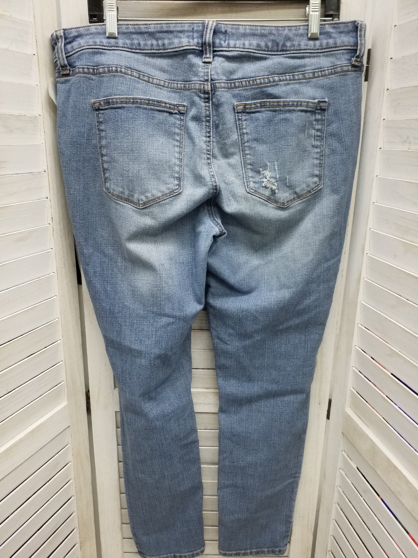 Blue Denim Jeans Skinny Sonoma, Size 14