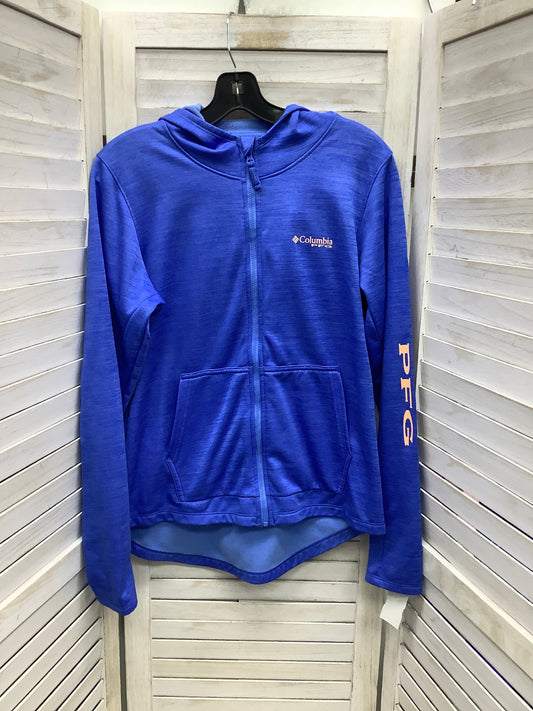 Blue Athletic Jacket Columbia, Size L