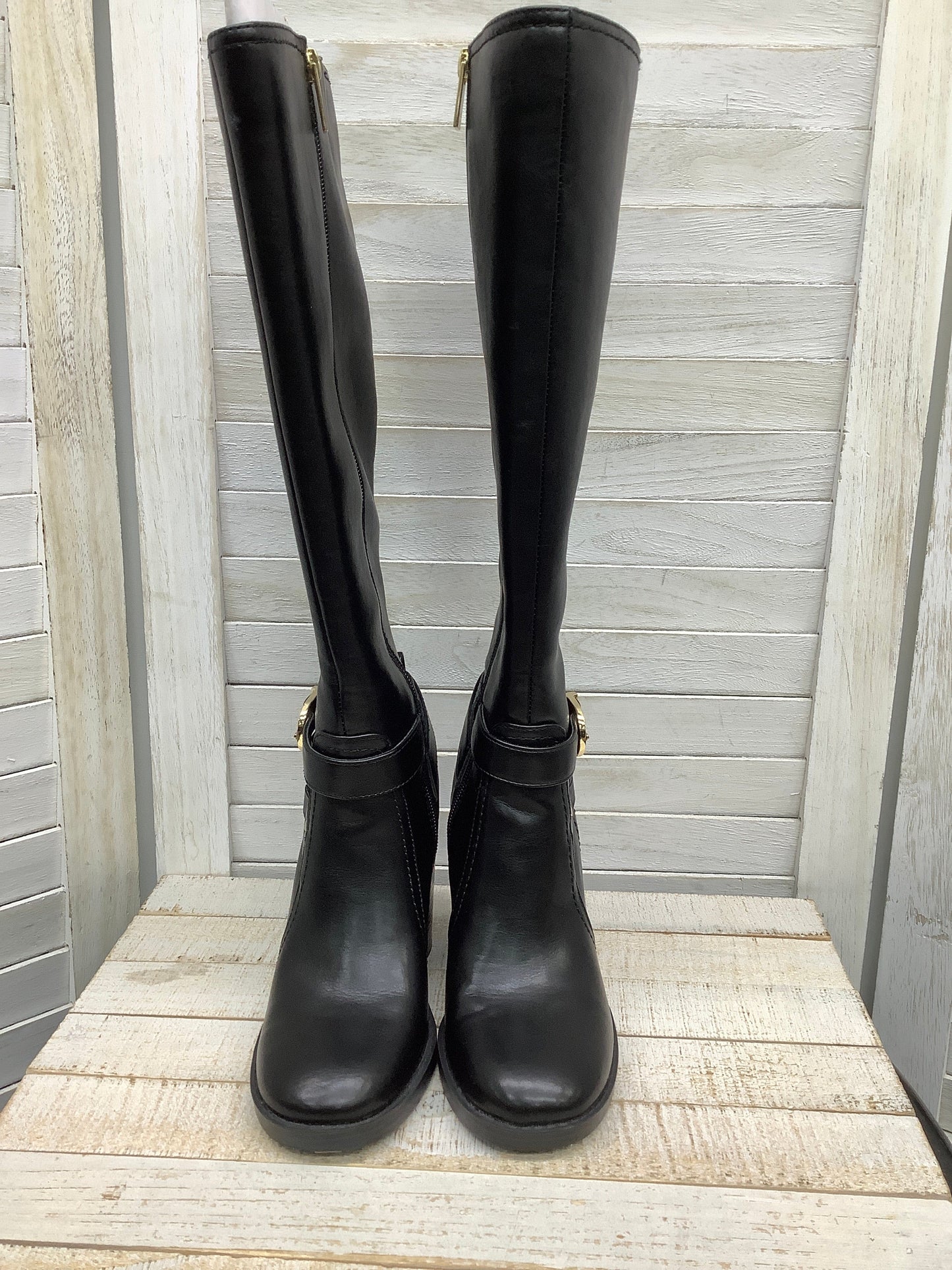 Boots Knee Heels By Tommy Hilfiger  Size: 5