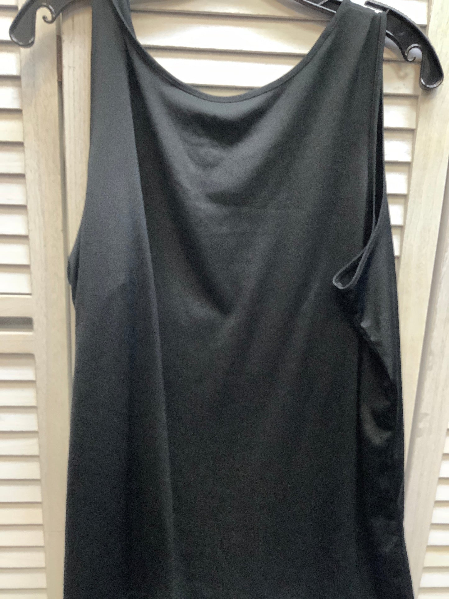 Black Tunic Sleeveless Just My Size, Size 3x