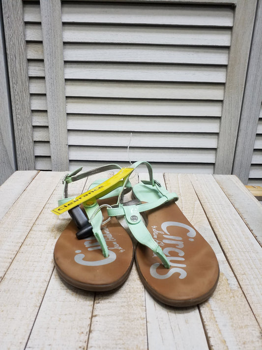 Mint Sandals Flip Flops Sam Edelman, Size 9