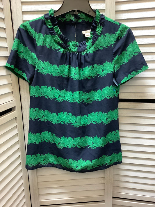 Blouse Short Sleeve By J Crew  Size: 0