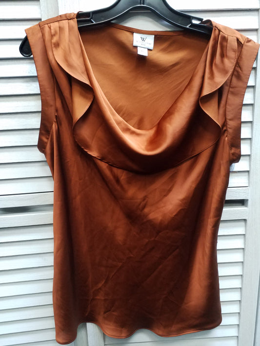 Bronze Tunic Sleeveless Worthington, Size L