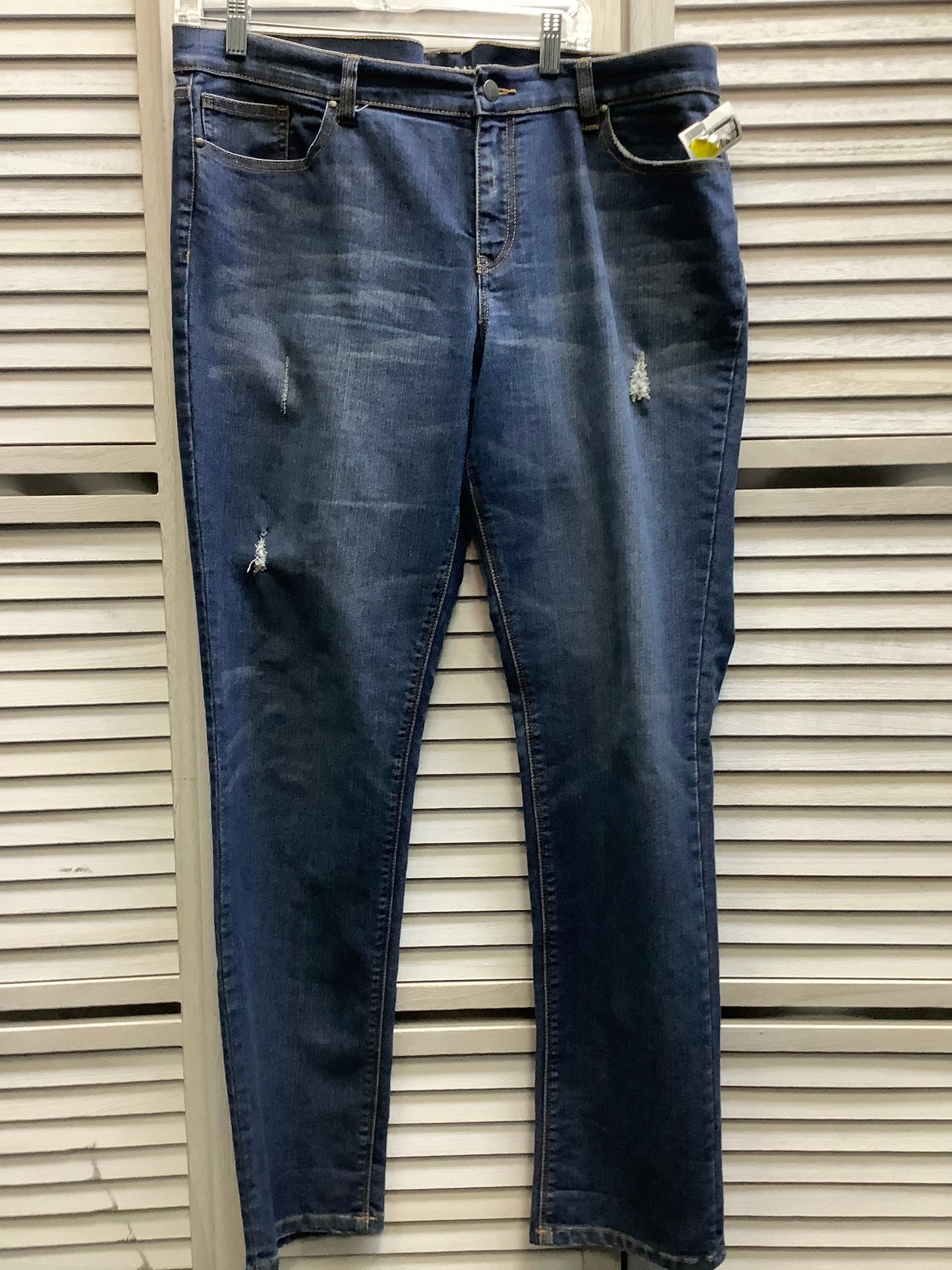 Denim Jeans Skinny New York And Co, Size 16
