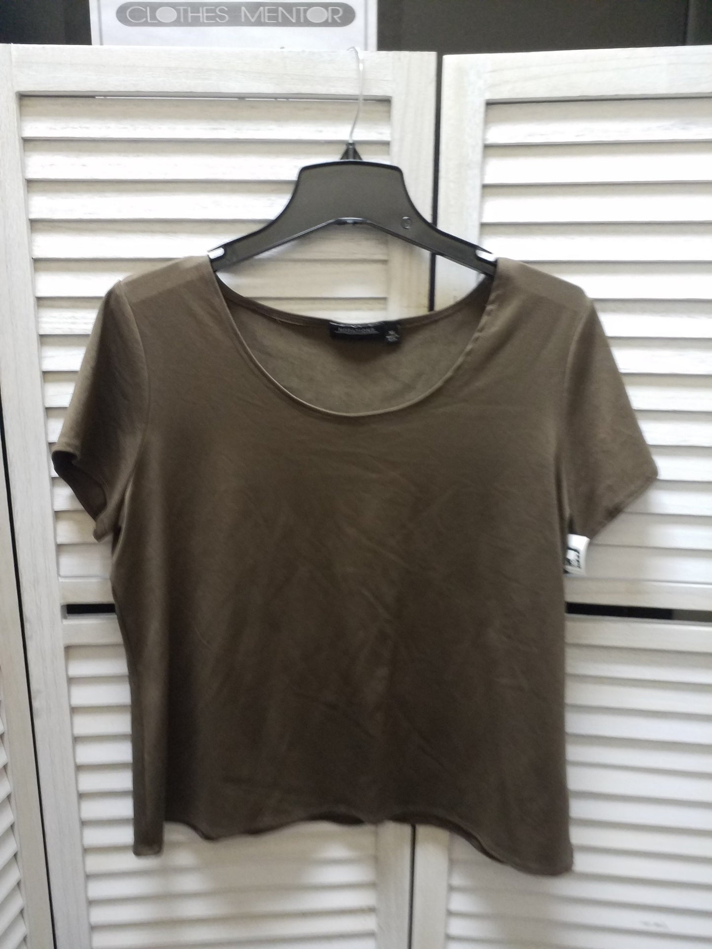 Top Short Sleeve Basic By Notations  Size: Xl