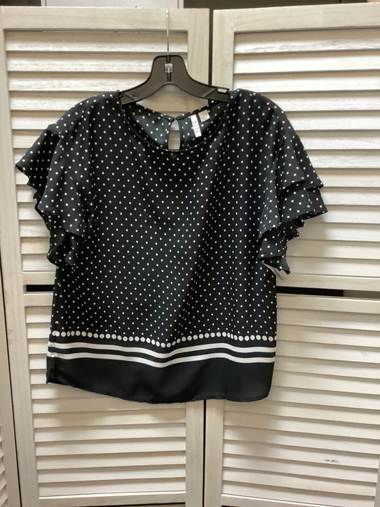Blouse Short Sleeve By Elle  Size: S