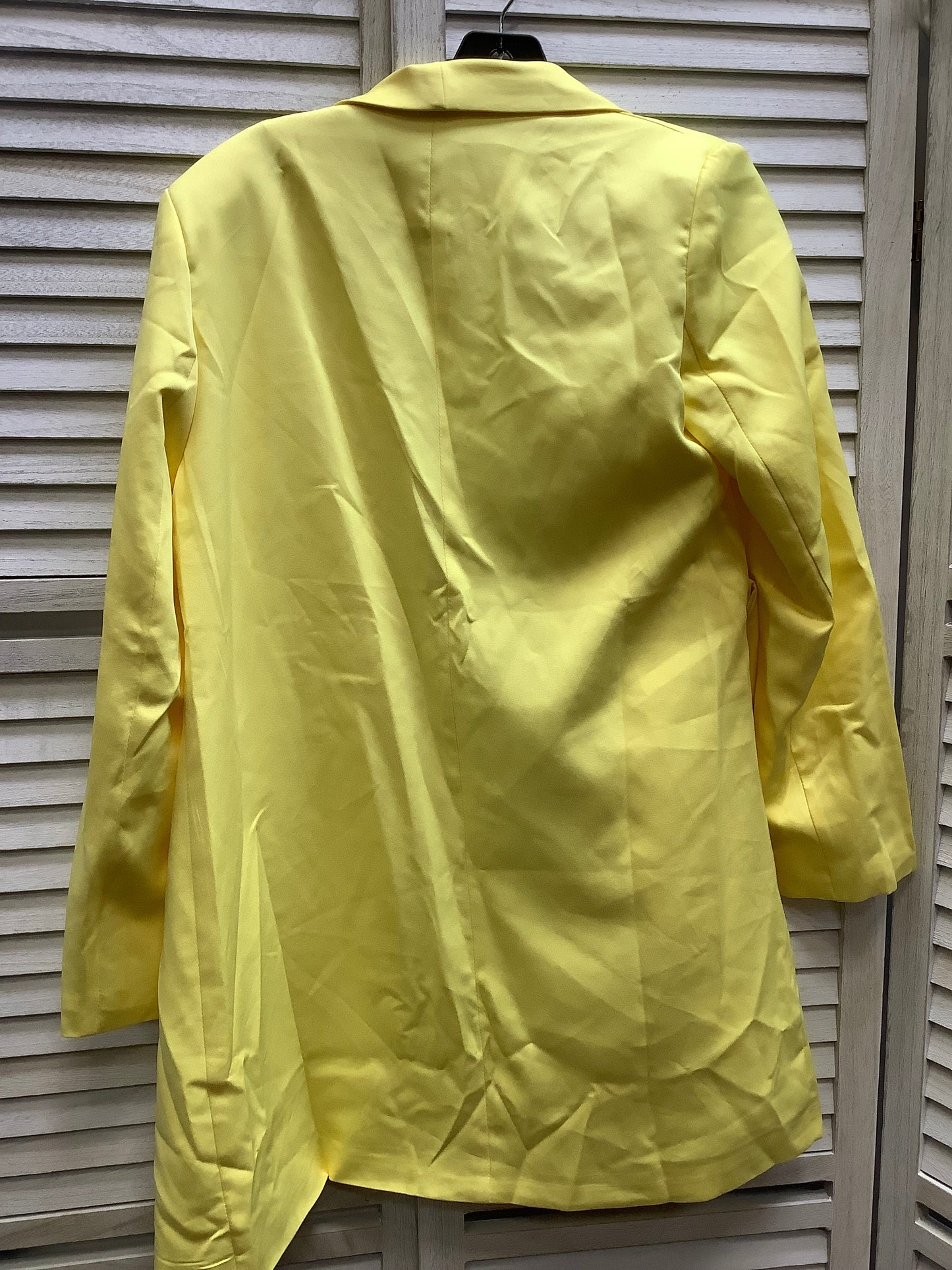 Yellow Blazer Shein, Size S