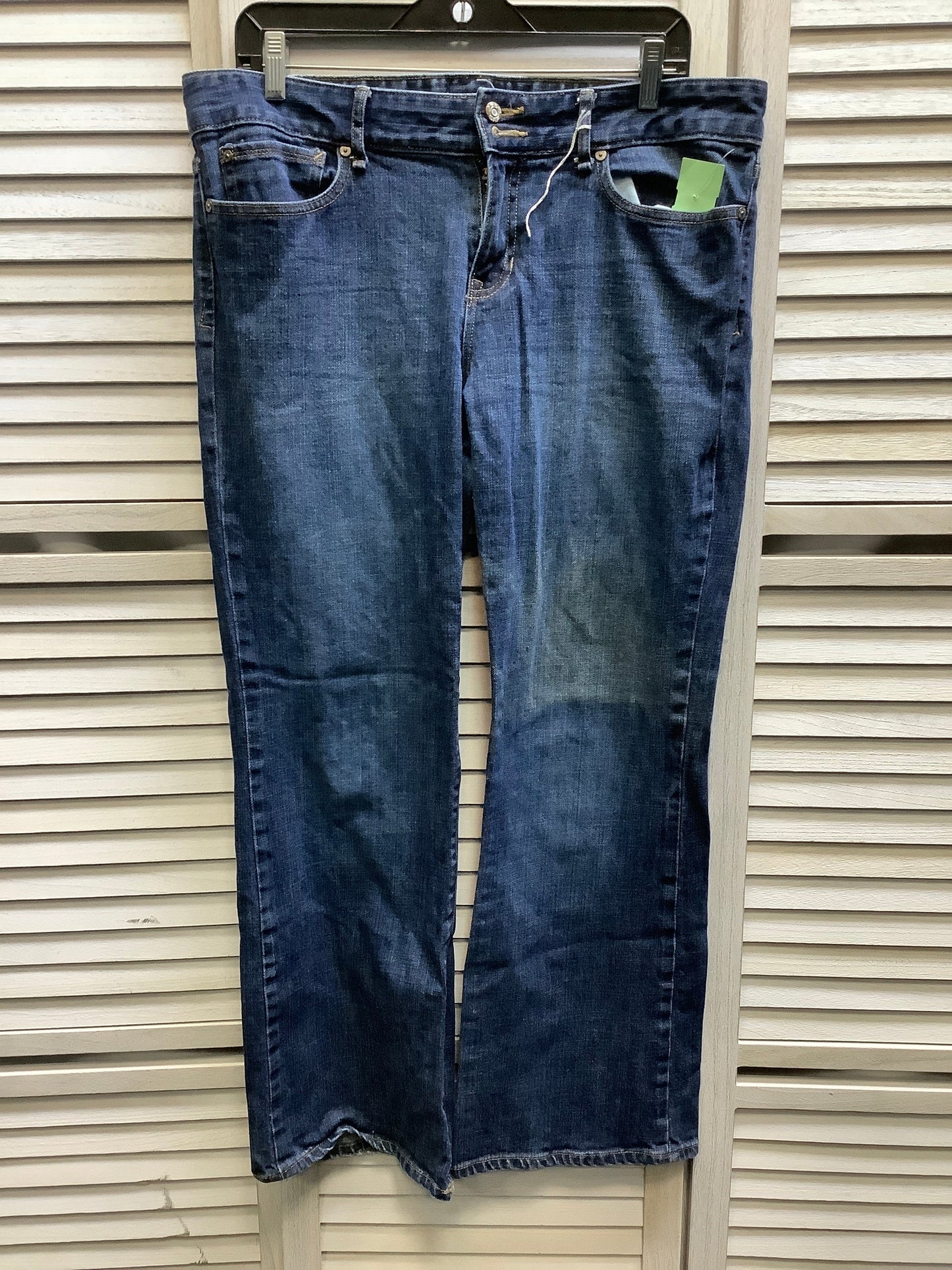 Blue Denim Jeans Boot Cut Essentials, Size 14