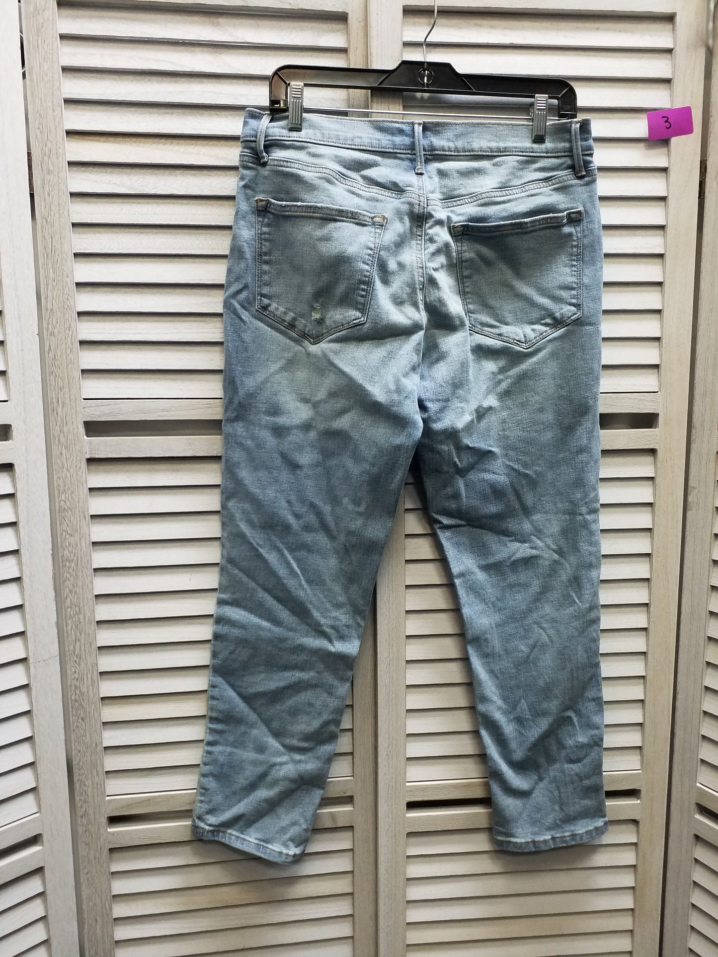 Blue Denim Jeans Straight Sonoma, Size 8