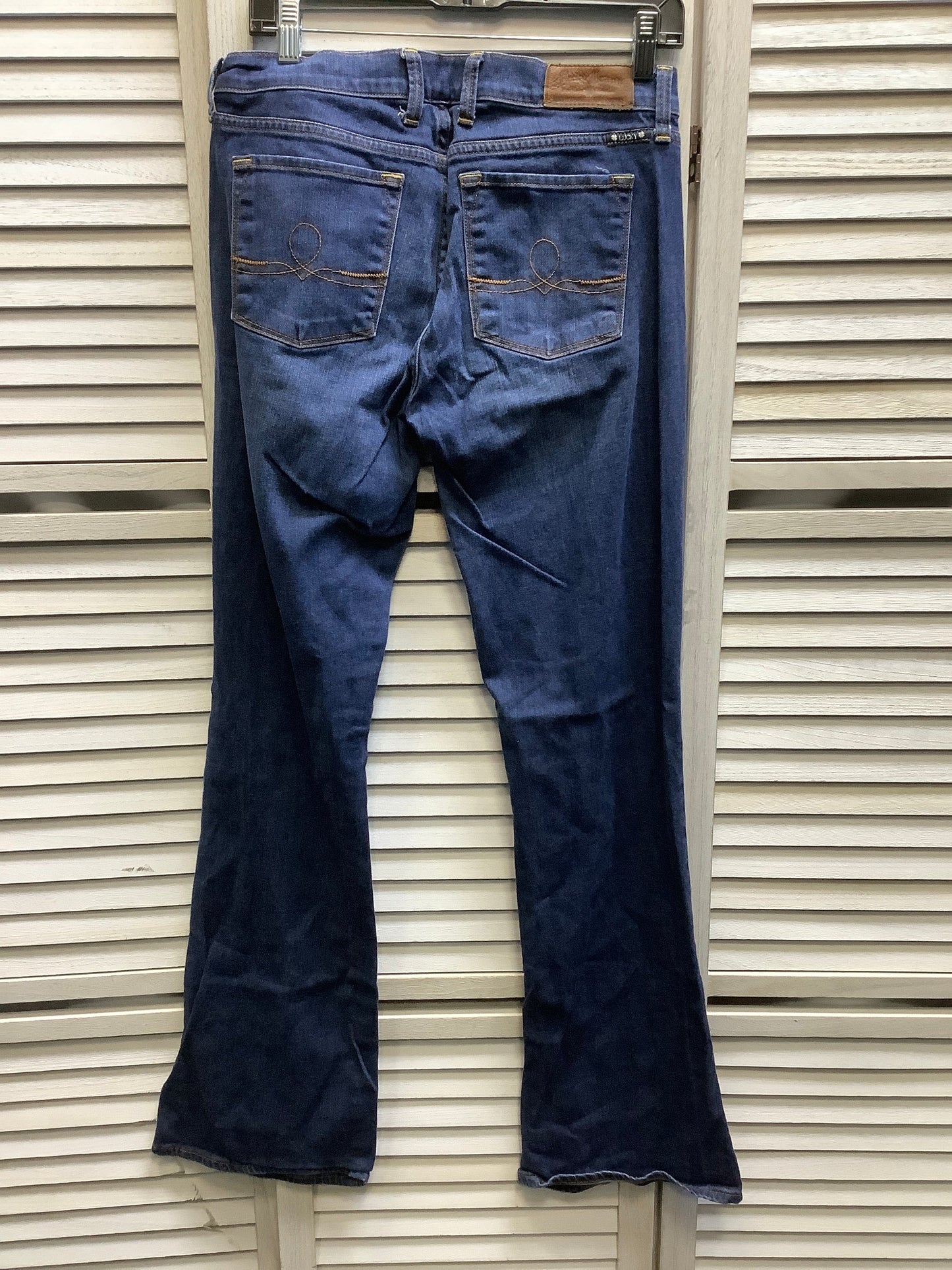Blue Denim Jeans Boot Cut Lucky Brand, Size 12