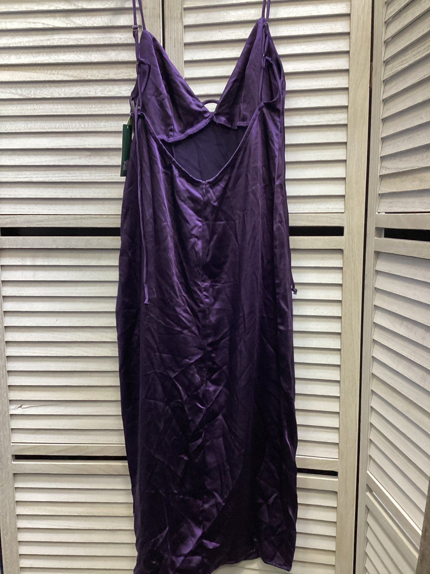 Dress Party Midi By Wild Fable In Purple, Size: M