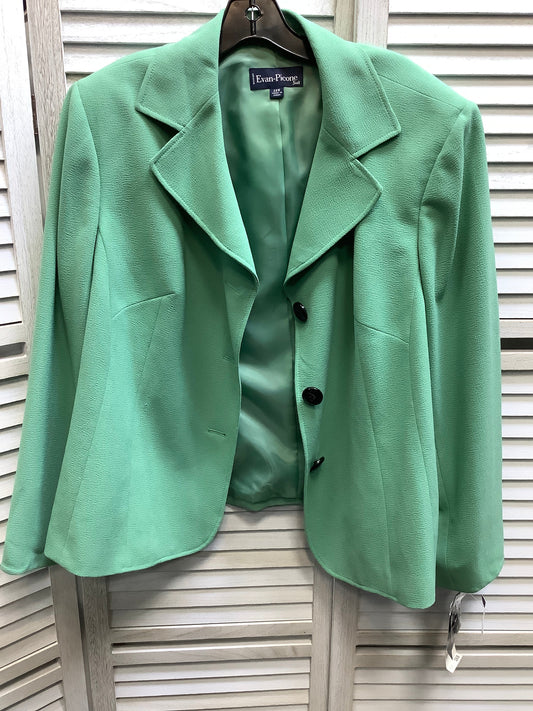 Green Blazer Evan-picone, Size 20