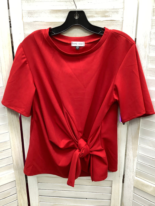 Top Short Sleeve Basic By Thyme And Honey  Size: L