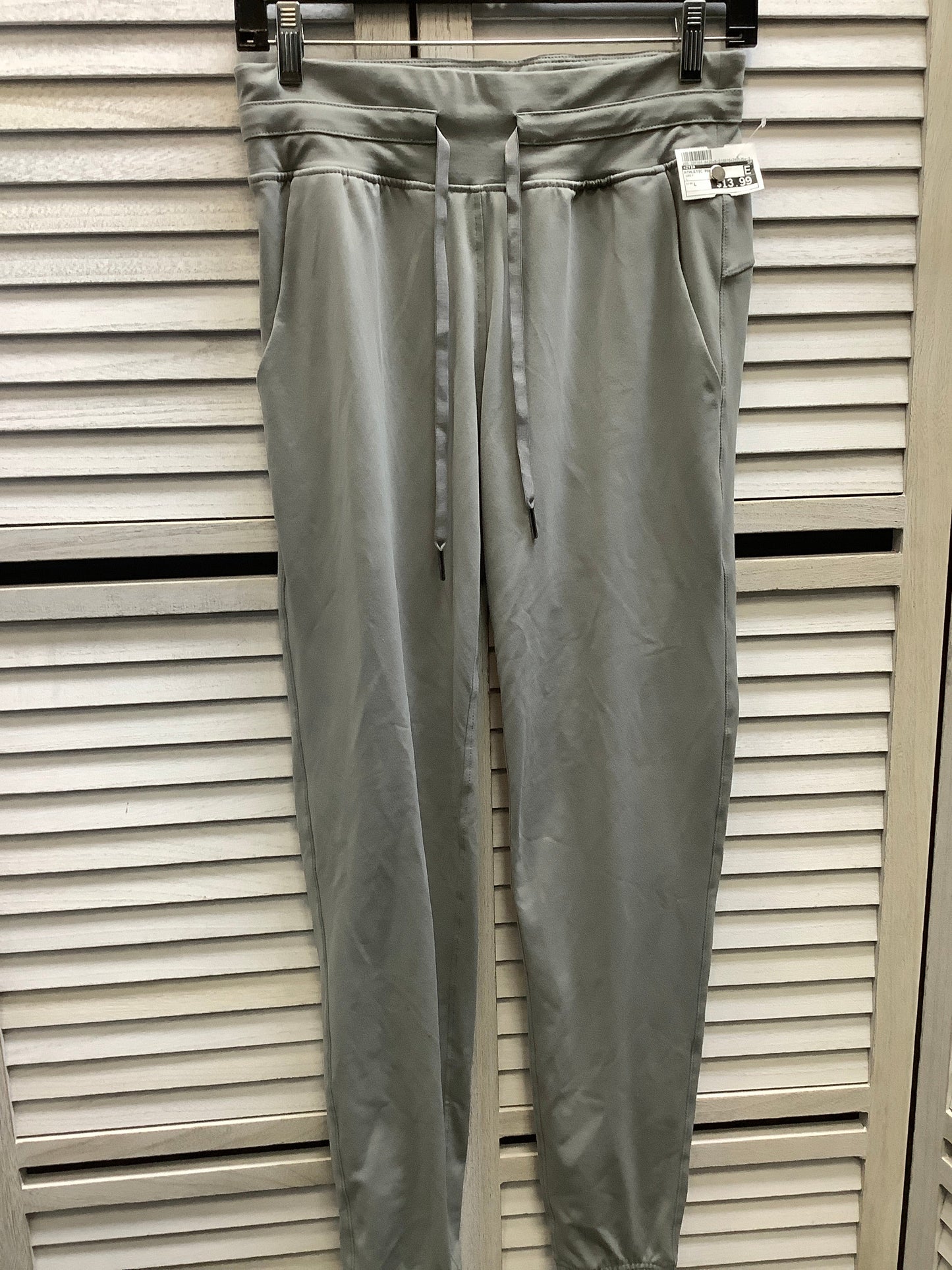 Athletic Pants By Zyia In Grey, Size: L