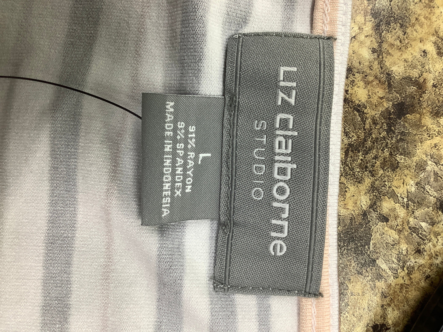 Tunic Short Sleeve By Liz Claiborne  Size: L