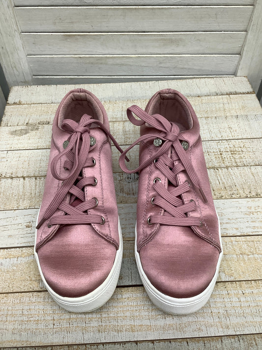 Pink Shoes Sneakers Platform Guess, Size 7