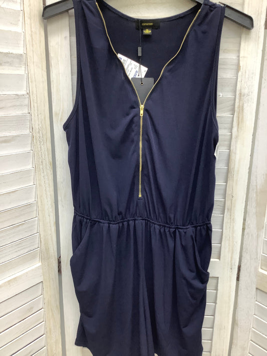 Navy Romper Espresso, Size Xl