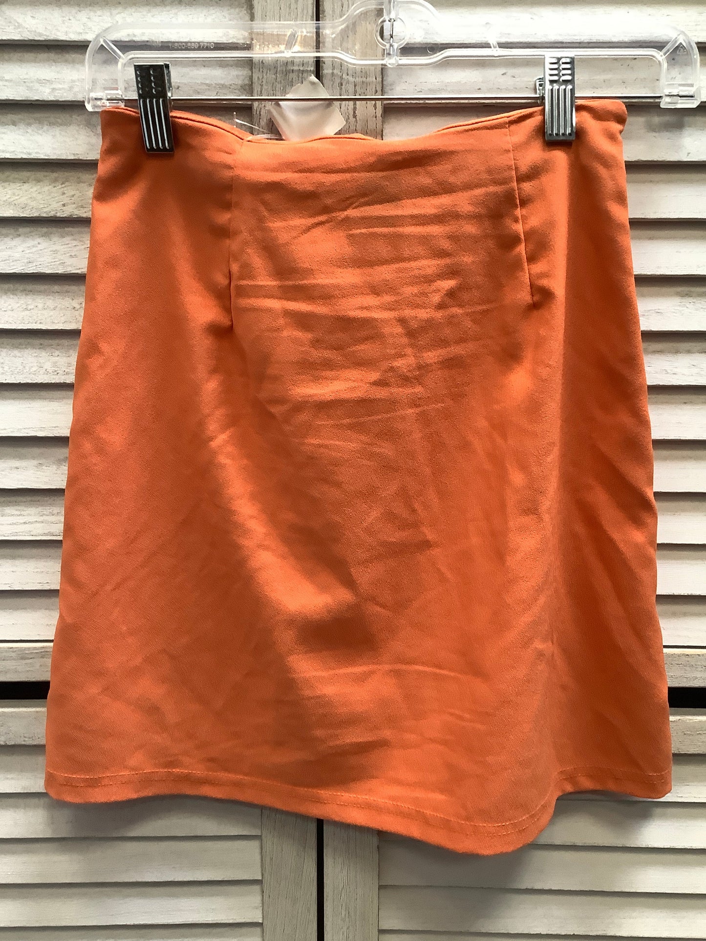 Skirt Mini & Short By Shein In Orange, Size: S